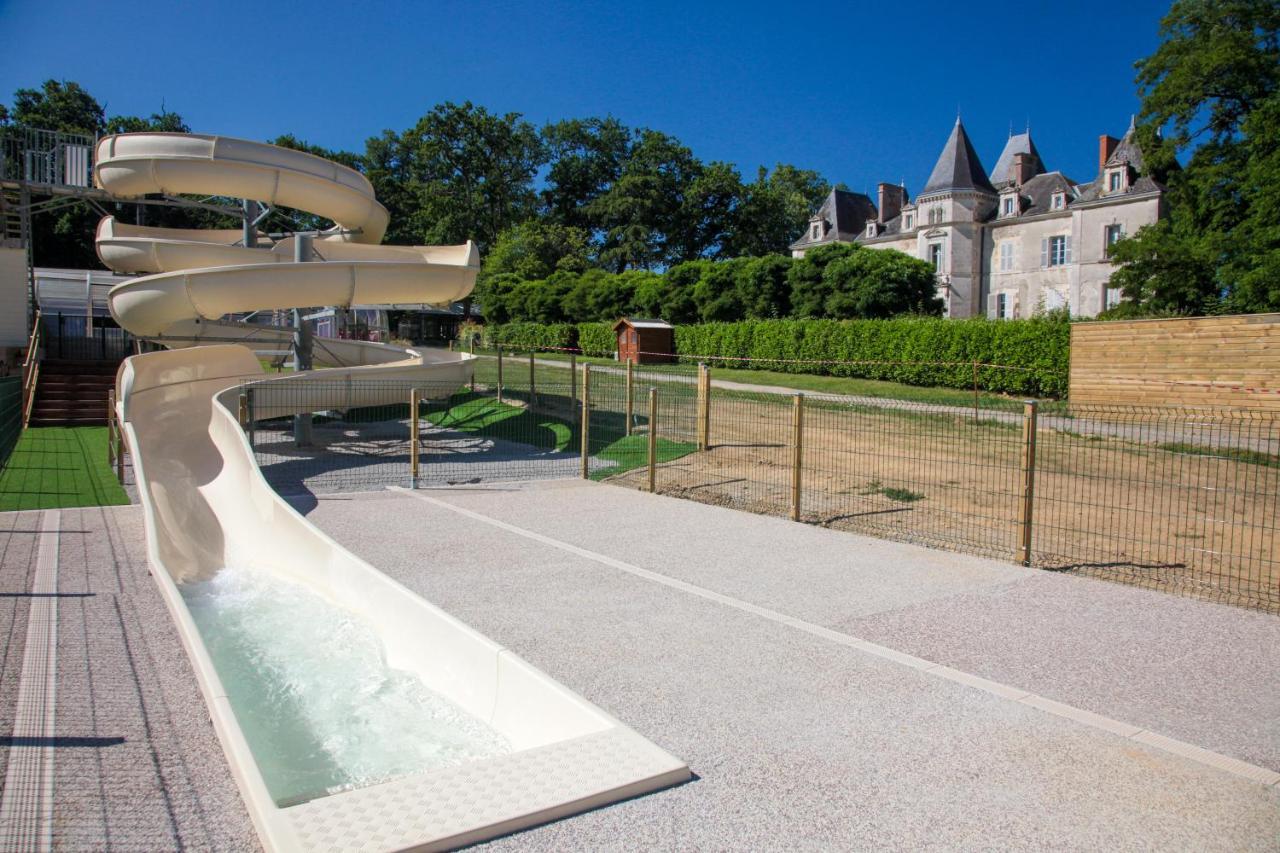 Mobil Home Xxl2 4 Chambres - Camping Chateau La Foret Saint-Julien-des-Landes エクステリア 写真