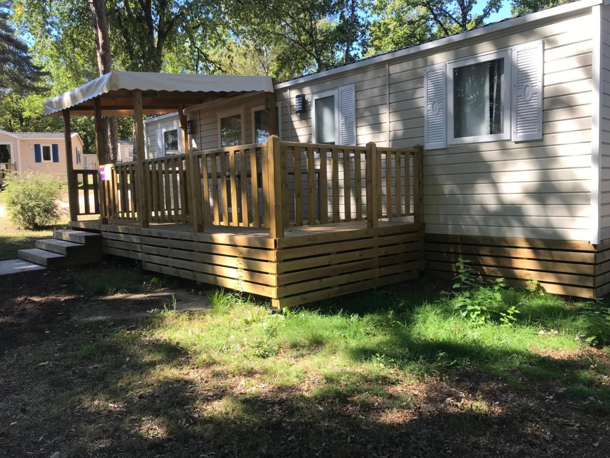 Mobil Home Xxl2 4 Chambres - Camping Chateau La Foret Saint-Julien-des-Landes エクステリア 写真