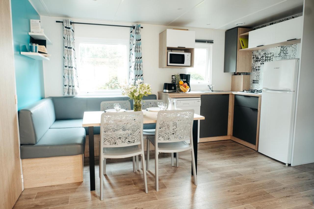 Mobil Home Xxl2 4 Chambres - Camping Chateau La Foret Saint-Julien-des-Landes エクステリア 写真